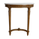 Console demie lune de style Louis XVI en bois sculpté