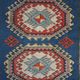Anatolian Kars Kazak handmade rug 154x121cm