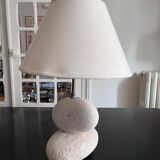Lamp with stone base 1970