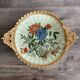 Antique celadon porcelain bowl mounted in gilded bronze, 19th century.