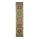 Vintage Turkish Oushak Handmade Wool Runner 78x350