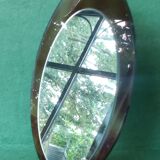 Vintage mirror to pose / smoked plastic
