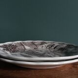 Assiettes décor english landscape, Fontebasso Italie