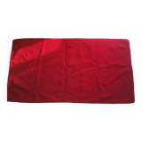 Red wool carpet