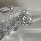 Crystal coupe Val Saint Lambert signed