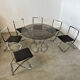 Table et 6 chaises pliante Luisa vintage design italien Marcelo Cuneo