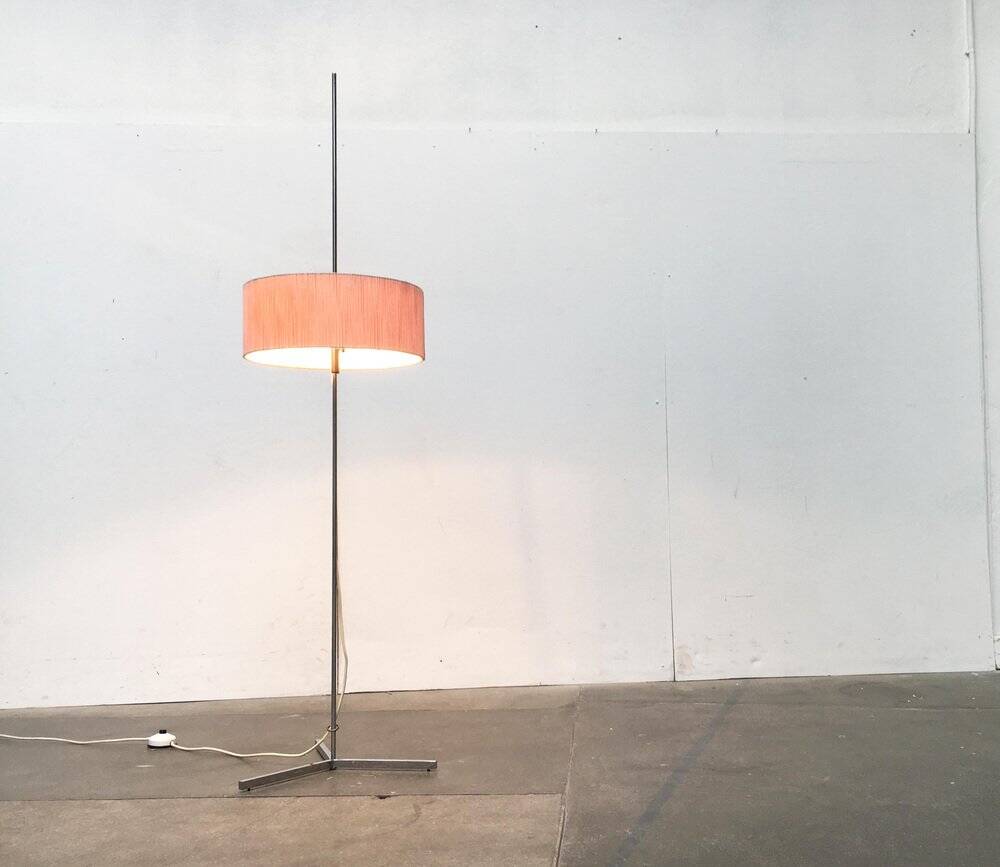 Swiss mid-century tripod floor lamp from the 1960s.