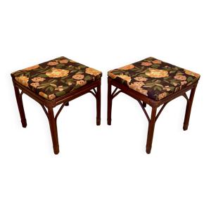 Banc ou duo de tabourets - 1950