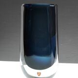 Vintage Scandinavian Art Glass Vase & bowl by Nils Landberg for Orrefors