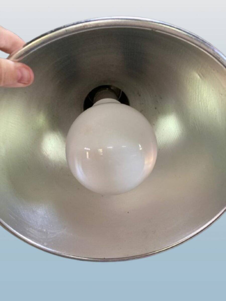 Industrial style lamp, 1960