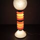 Carlo Nason pour Mazzega Lampe de sol en verre de Murano Space Age, années 1970