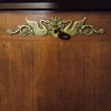 Former secretary empire in walnut