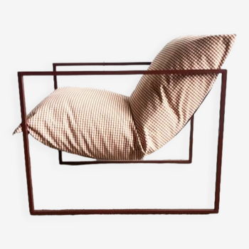 Metal / Fabric Armchair