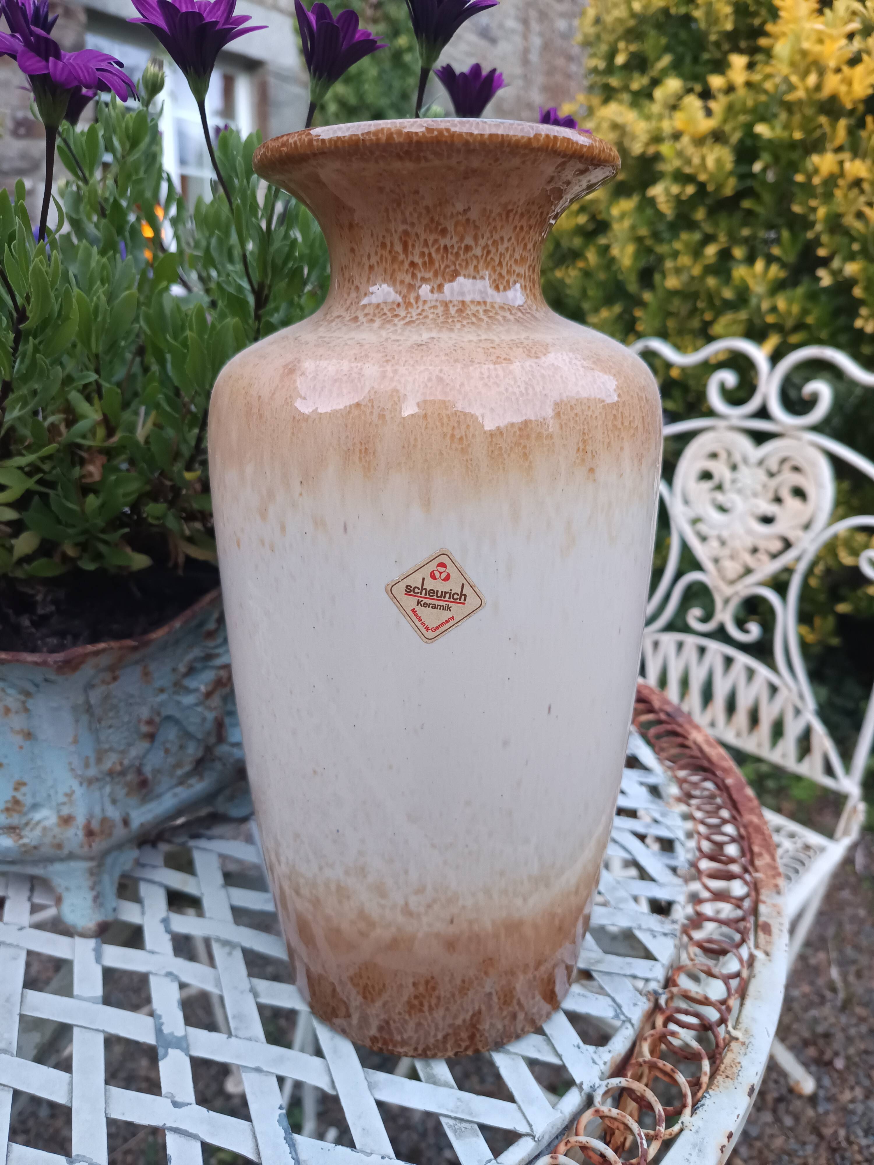 Scheurich vase, vintage west Germany