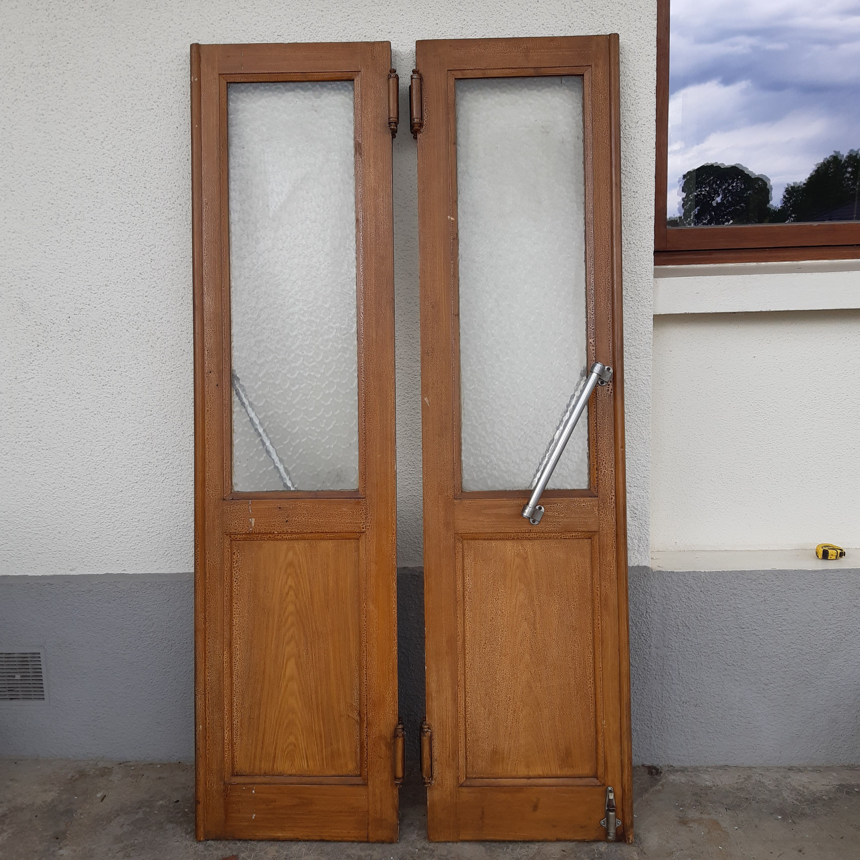 Pair of bistro doors