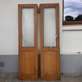 Pair of bistro doors
