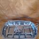 Asparagus Drainer Dish with serving tongs