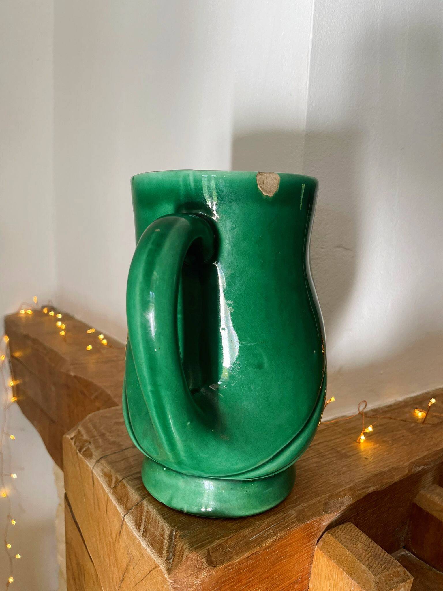 Pichet barbotine français (Poët Laval)