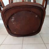 Rattan armchair from the 60s by Maugrion, Basset model