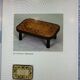 Roger Capron coffee table with bird decoration, 1960