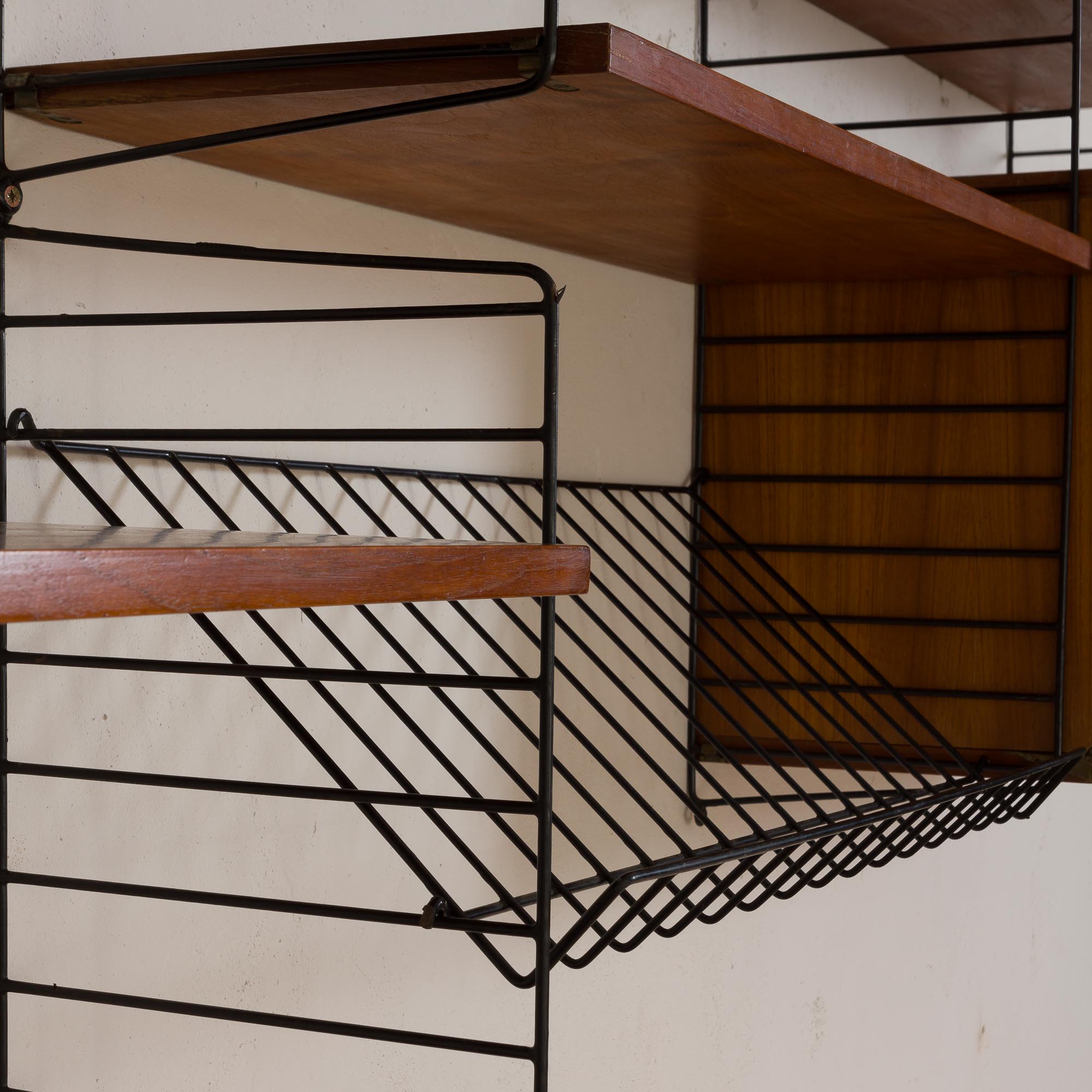 String wall unit from 1964 by Strinning, Sweden