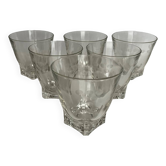 Set of 6 vintage glasses