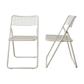 Pair of Niels Gammelgaard folding chairs