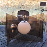 Smoked glass hanging