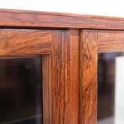 Rosewood display cabinet "Victoria", Torbjørn Afdal, Mellemstrand Trevareindus