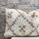 Vintage Berber wool cushion cover: Moroccan rug cushion,