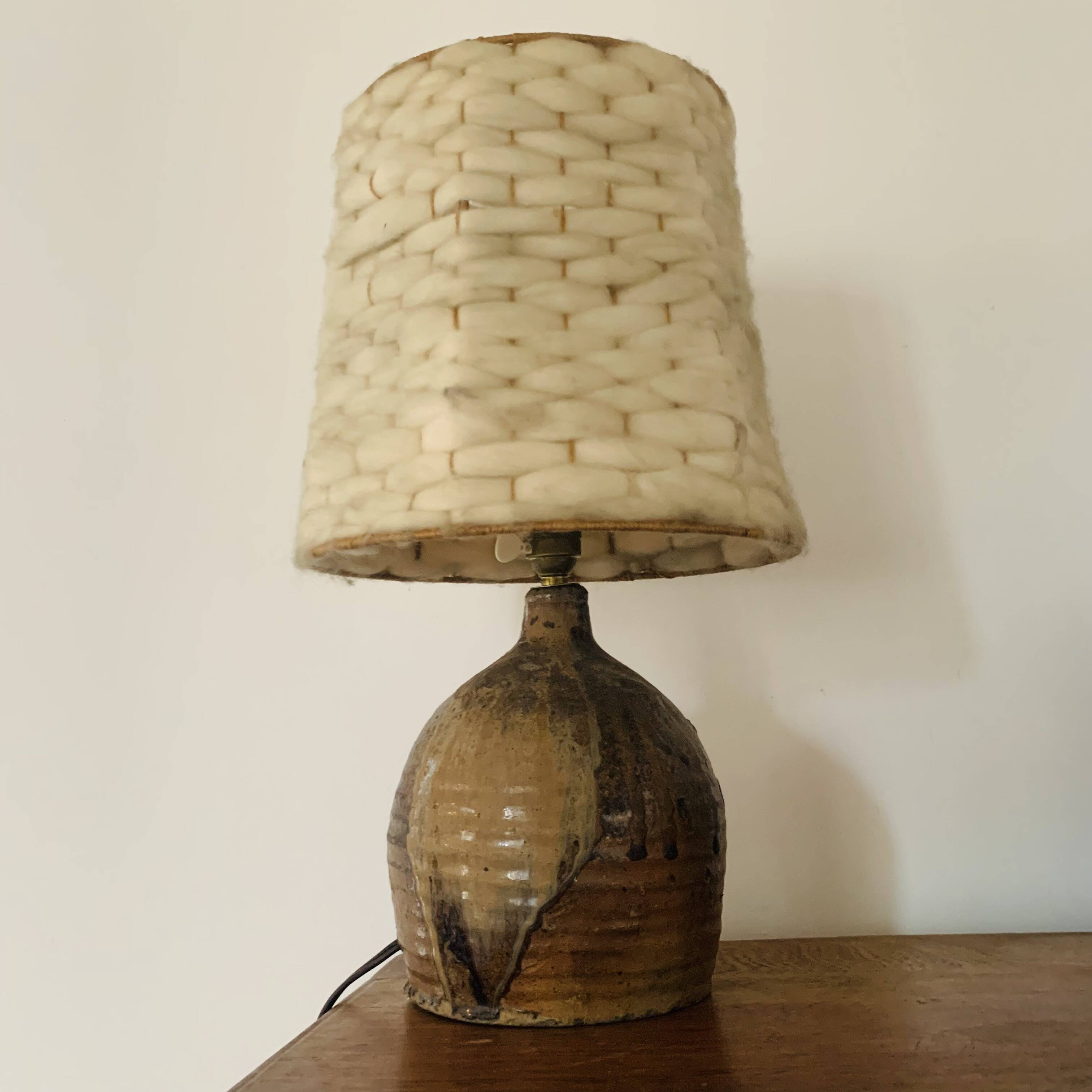 Stoneware lamp