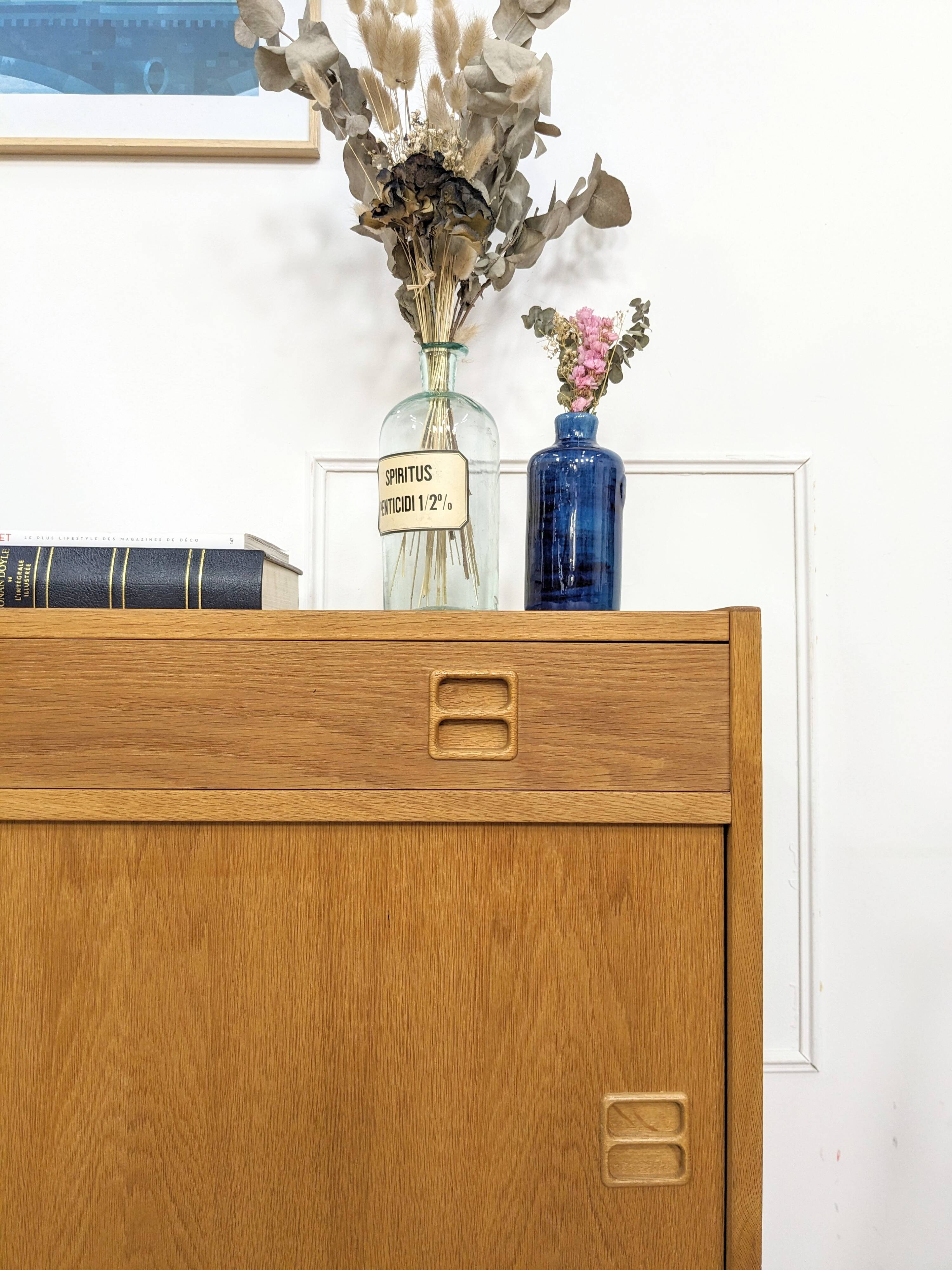 Vintage oak sideboard