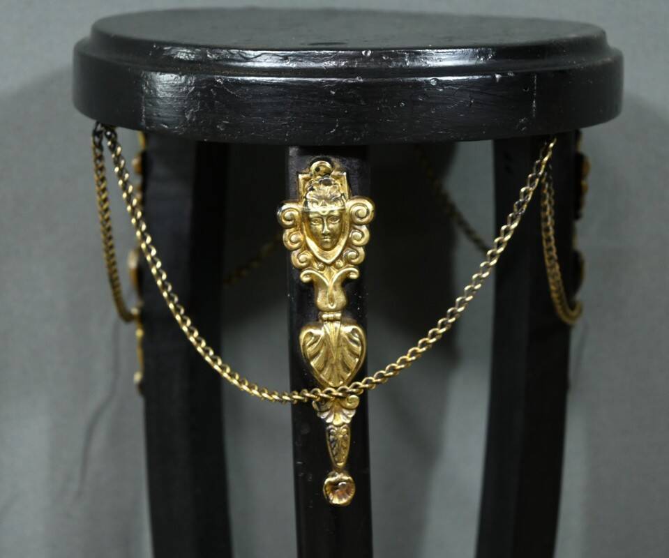 Blackened Wood Stand, Napoleon III style – 1920