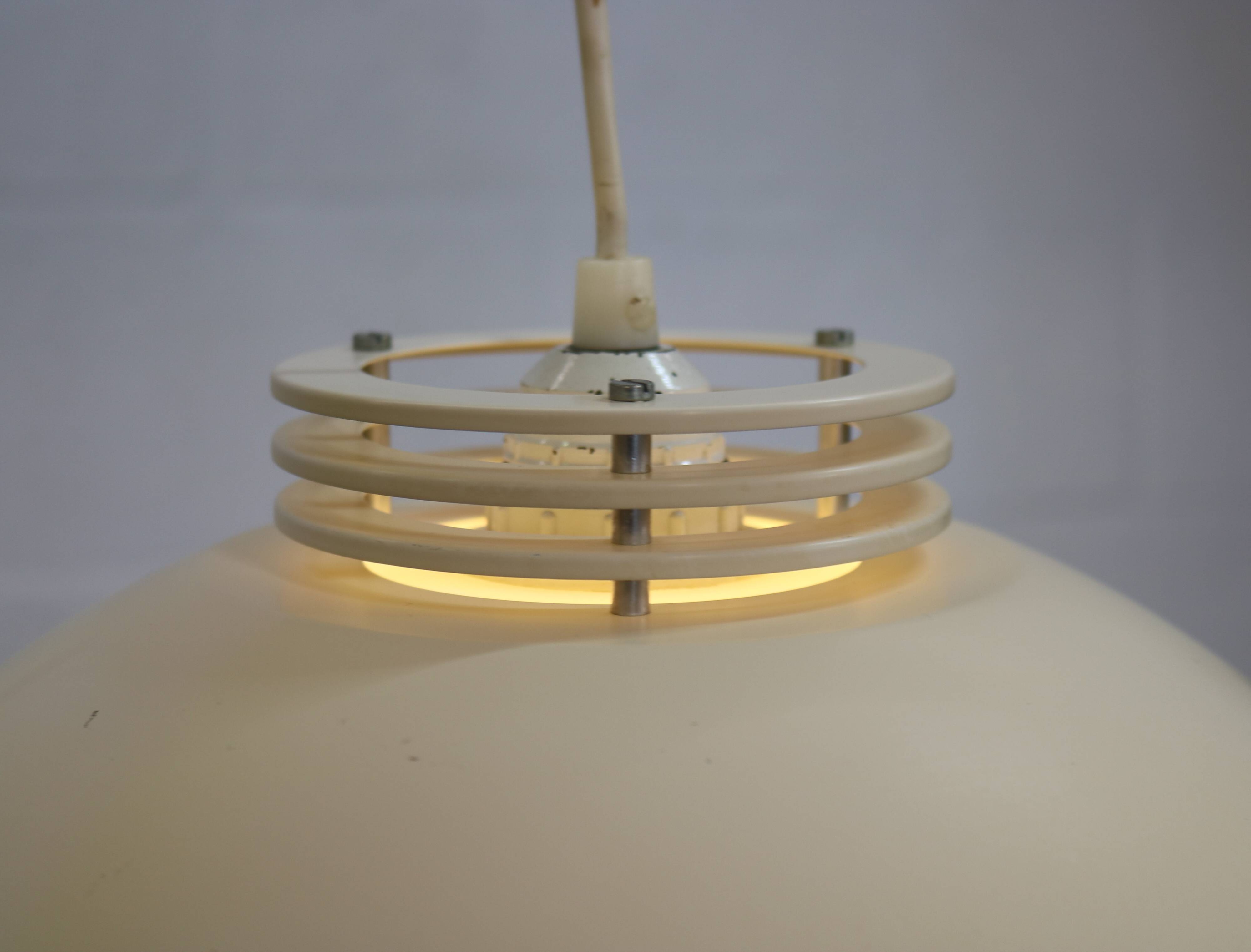 Danish Design Lamp *** Lyfa  *** beige white color *** Denmark 1970