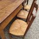 Table de ferme et 8 chaises