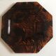 XL tray in lucite scale 1970 Pompidou era
