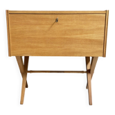 Petit bureau en bois des années 1970