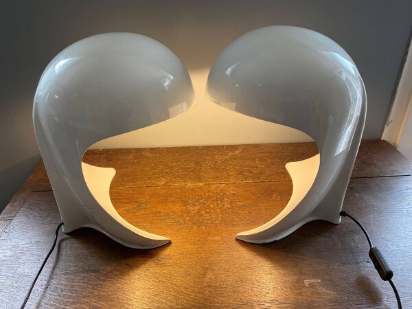 Paire de lampes Dania de Dario Tognon par Artemide vintage 1969