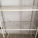 Vintage metal shelf.