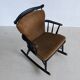 Vintage wooden rocking chair by Farstrup