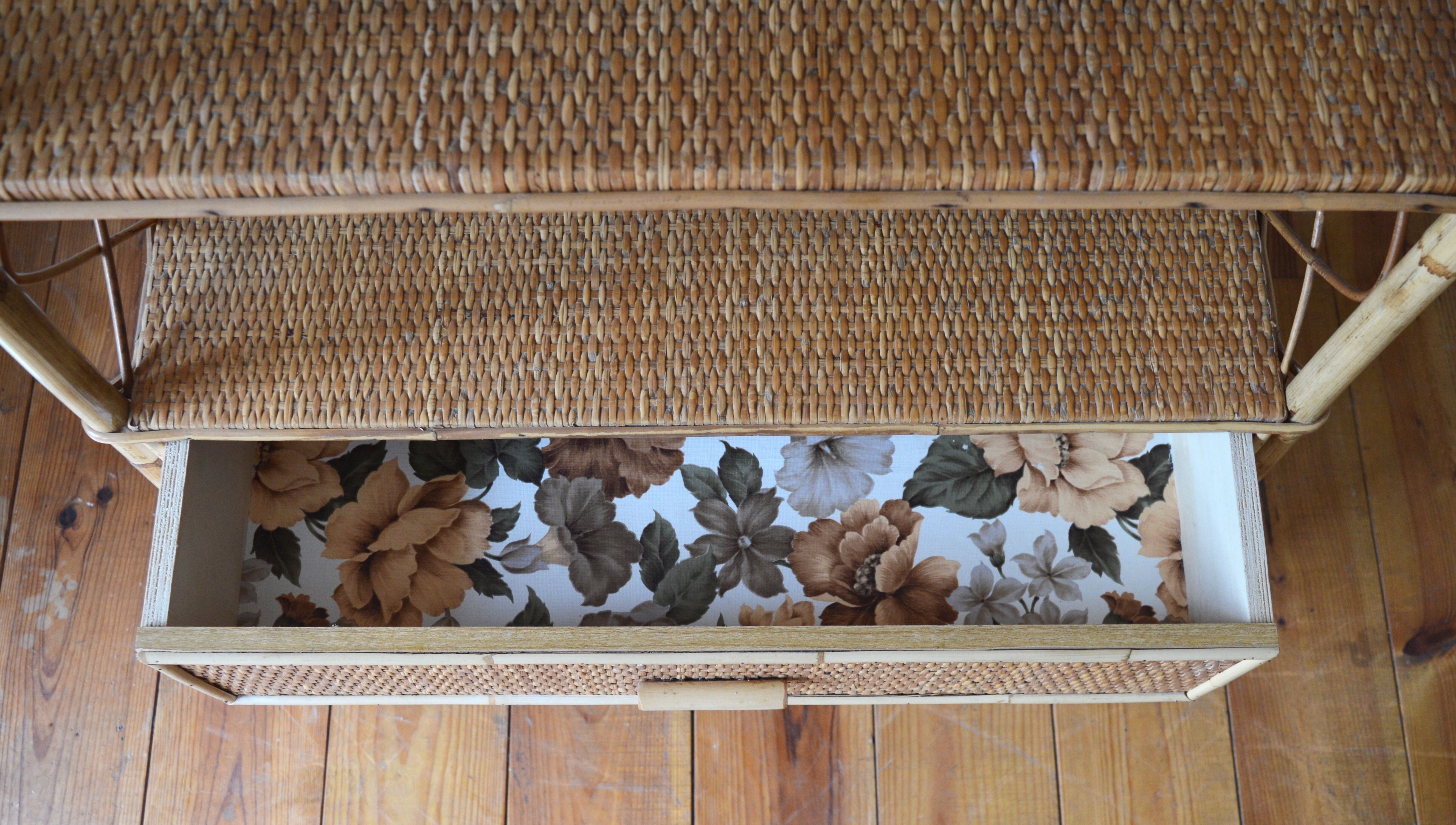 Rattan and wicker library