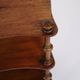 Etagere/shelf with 3 shelves - mahogany - turned columns - wheels - 19th century