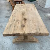 Solid oak farmhouse table