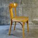 Chaise bistrot bois-courbé vintage 1960