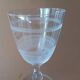Crystal water glass by Baccarat? Early 20th century.