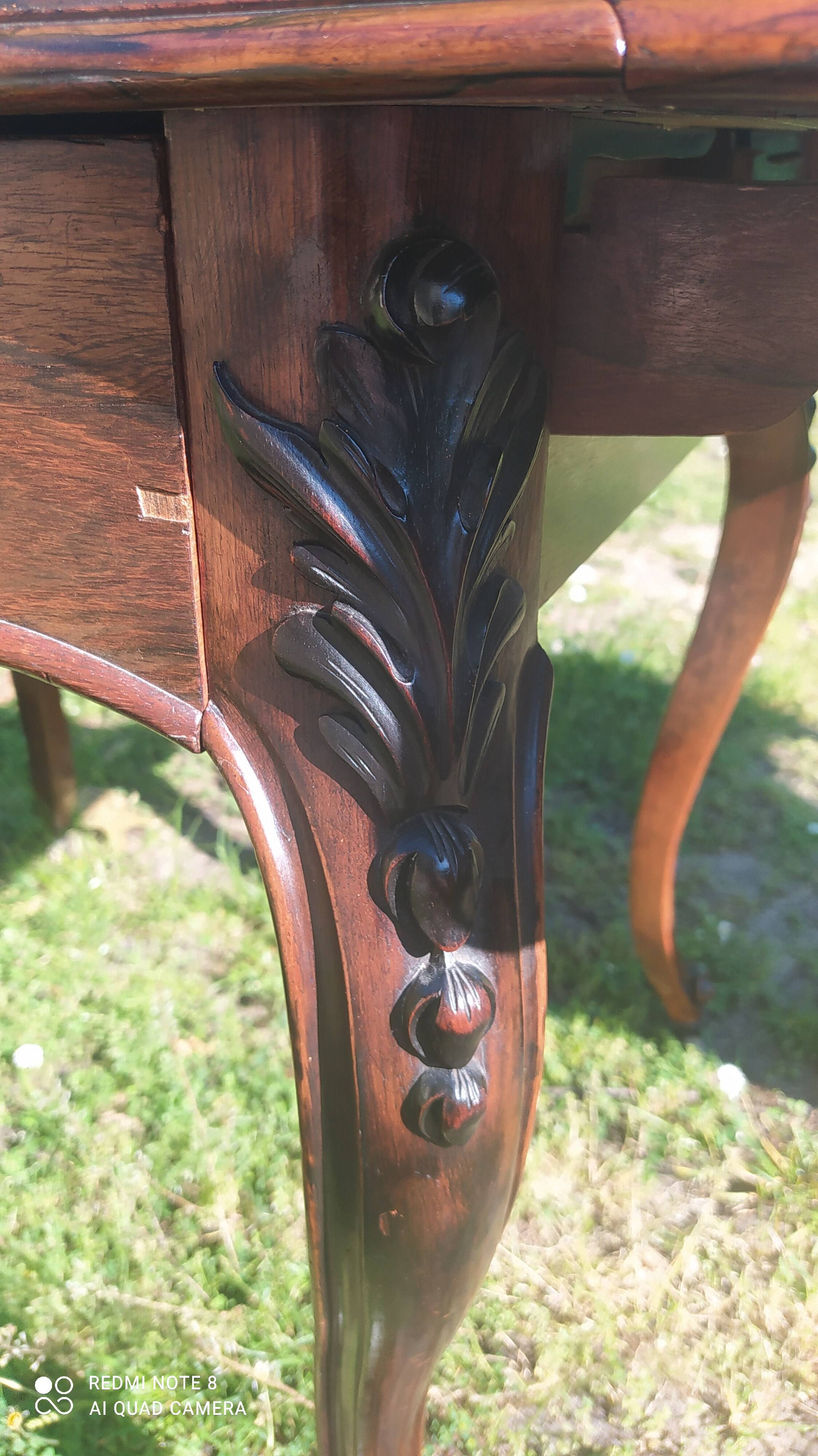 Middle table called Louis XV style, 19th century