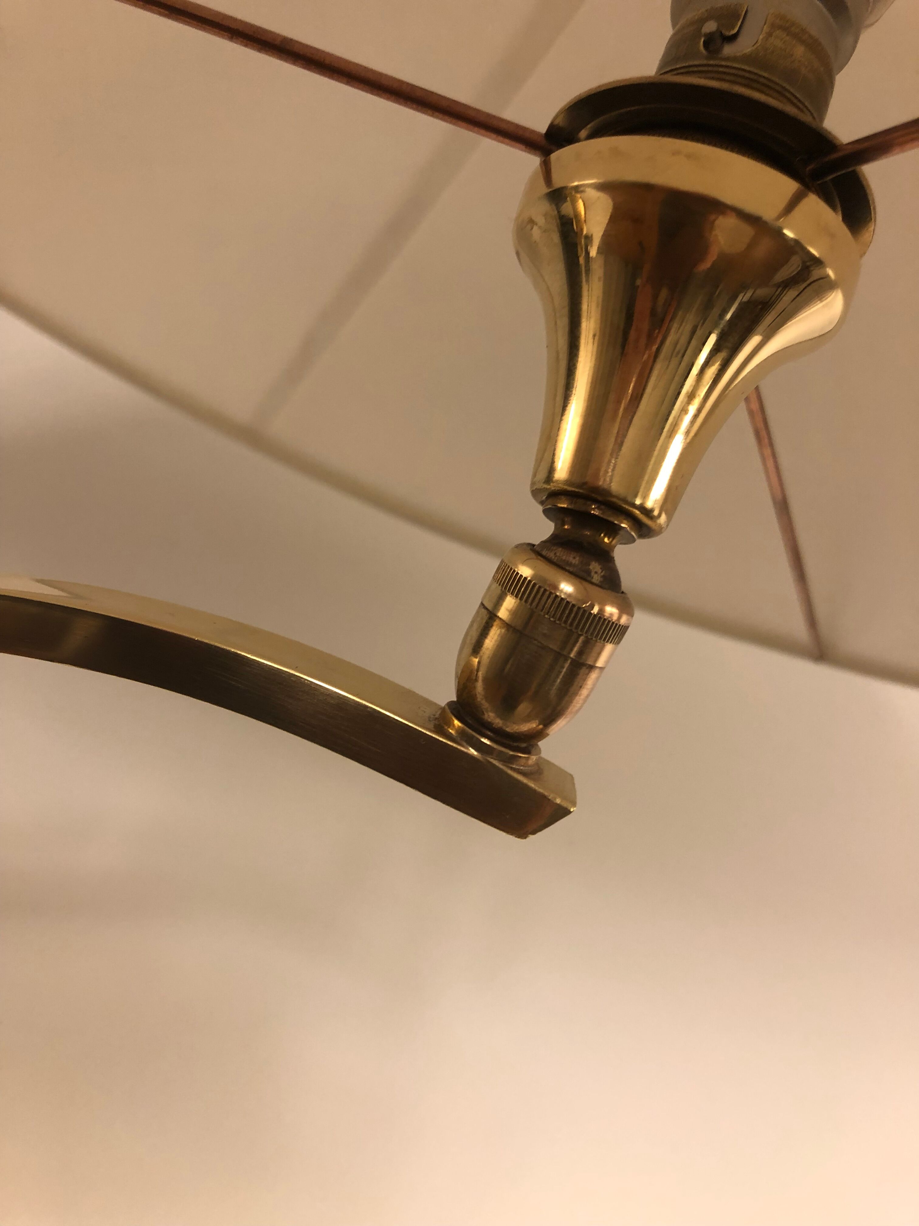 Neo-classical table lamp from the 50s-60s