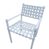 Set of 5 garden armchairs