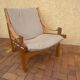 Chaise safari vintage "Hunter" par Torbjørn Afdal, 1960, Norvège