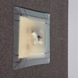 Pair of glass sconces